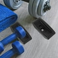 thumbnail image 5 of BESTOYARD 8 Pcs Dumbbell Holders Dumbbell Rack Cradle Black PP Simple Design for Workout Space, 5 of 8