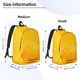 thumbnail image 2 of Disketp Yellow Lemon Mochila de Lona Estampada, Mochila Escolar de Viaje Ligera para Estudiantes y Portátil-Medium, 2 of 5