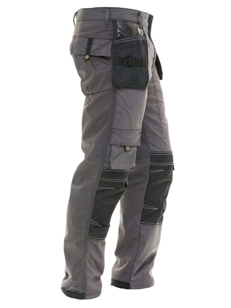 Men Cordura Work Trousers Multi Pockets Work Utility