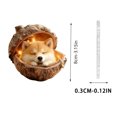 thumbnail image 3 of Adornos Navideños Acrílicos Colgantes de 8 Cm | Adornos Duraderos para Árbol de Navidad | Aro Ligero para Colgar | Decoración Festiva para El Hogar | Colgante Navideño Multiusos para Árbol y Decoraci, 3 of 6