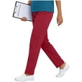 thumbnail image 5 of Xuniizn Scrub Pants for Women Drawstring Mid Rise Soft Stretchy Multi Pockets Medical Nursing Uniform Scrubs Bottoms, XS-2XL, 5 of 9