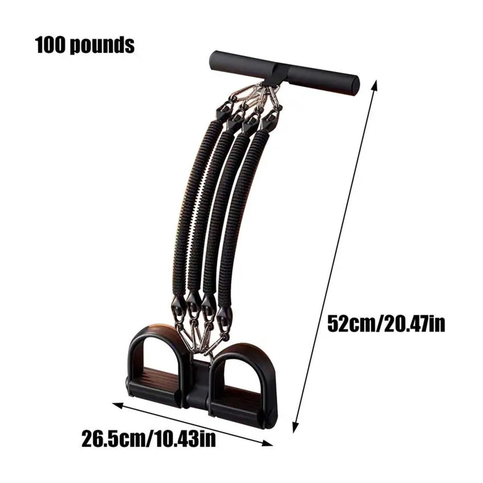 Pedal Resistance Band with Handle, Elastic Sit Up Pull Rope Sit Up Band Pull Rope Elastic Pedal Puller Yoga Pedal Puller Resistant Band for Waist Arm Leg