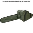 thumbnail image 4 of Motor Genic 20" Chainsaw Carrying Bag Holdall Box Chain Saw Portable Green, 4 of 12