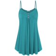 thumbnail image 3 of Ropa de mujer Camisola sexy holgada de verano con cuello en V de talla grande, 3 of 6