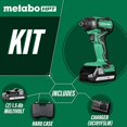 thumbnail image 3 of Metabo HPT Cordless 18V Impact Driver  Sub-Compact  Brushless Motor  Lithium-Ion Batteries  Lifetime Tool Warranty  WH18DDX, 3 of 7