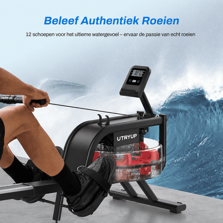 MERACH R10 Indoor Exercise Rower, 350 lbs Capacity, LCD Monitor MERACH R10 Indoor Exercise Rower, 350 lbs Capacity, LCD Monitor