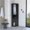 Macadamia, variant on Depot E-Shop DE-MLM8989 17 x 7 in. Nashville Corner Bar Cabinet Unit with Wine Glass Rack & Lower Cabinet, Macadamia