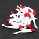 thumbnail image 4 of 20pcs 7cm Soft Fishing Lures Worm T-Tail Silica Gel Artificial Bait White, 4 of 4