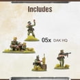 thumbnail image 4 of Wargames Delivered - Bolt Action Afrika Korps Support Group 28mm Miniatures - 10 Infantry, 1 DAK HQ, 1 MMG Team, 1 8th Army Medium Mortar, Digital Bundle-Action Figures Model Kits by Warlord Games, 4 of 6