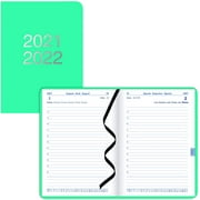 LETTS Dazzle Academic Daily Planner with Appointments, August 2021 to July 2022, Day per Page, Sewn Binding,