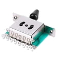 thumbnail image 2 of Guitarra Eléctrica Selector de Perilla de Control de Interruptor de Olla de 5 Vías Accesorios de Gui, 2 of 8