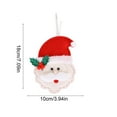 thumbnail image 3 of YIKA Cute Christmas Tree Ornaments Light Up Your Tree And Spark Festive Cheer Christmas Decorations Christmas Decorations Indoor Silver, 3 of 6