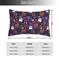 thumbnail image 4 of Kll Halloween Sweet Candy Pillow Covers Envelope Closure,Super Soft And Cozy Fuzzy Fleece Pillow Case Cover 20"X30", 4 of 9