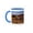 Blue/White, variant on 3drose, Sorrel River Ranch, Moab, Utah, Us - Us45 Rsc0027 - Roddy Scheer, 11oz Two-tone Yellow Mug