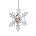 thumbnail image 1 of Colgantes de nieve Adornos navideños Suministros para fiestas DIY Decoraciones para árboles de Navidad Colgantes colgantes para fiestas Estilo A, 1 of 8