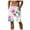 White, variant on Youmylove Mens Athletic Shorts Mens Summer Floral Printed Shorts Lightweight Elastic Waist Drawstring Casual Beach Shorts Casual Beach Shorts
