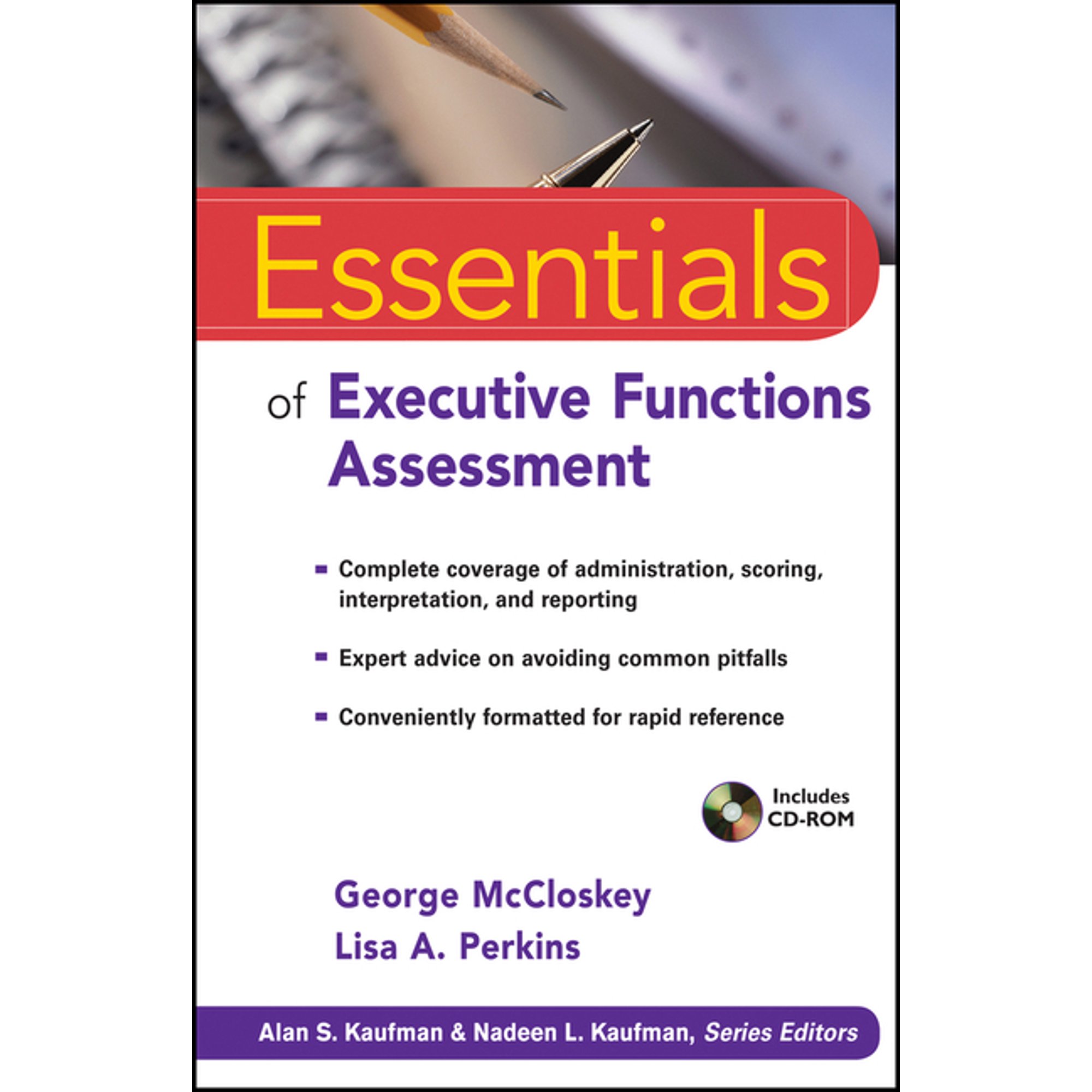 Essentials of Psychological Assessment Essentials of Executive Functions Assessment Book 68 (Paperback)