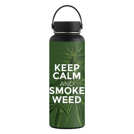 Skin Decal Wrap for Hydro Flask 40 oz. Wide Mouth sticker Smoke (Best Way To Hide The Smell Of Weed Smoke)