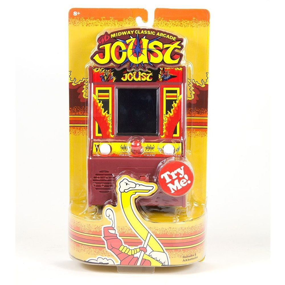 Arcade Classics #08 Midway Classic Arcade Joust Gameplay Fun Toy Brand New 