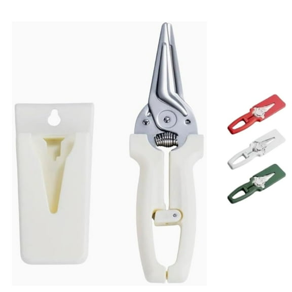 Multifunctional Labor-Saving Kitchen Shears,Spring Assisted Kitchen Shears with Holder,High Carbon Steel Culinary Shears for Chicken, Meat, Seafood, and Bone Cutting with Ergonomic Handle