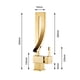 thumbnail image 2 of Grifo de lavabo, grifo de baño, diseño moderno y elegante, grifo de lavabo de latón dorado, rotación de 360 °, agua fría y caliente opcional, válvula de cerámica Vhermosa WLJ-4547, 2 of 5