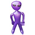 thumbnail image 3 of Inflatable Alien Inflate Alien Toys Cartoon Alien Balloon Inflatable Figures for S, 3 of 9