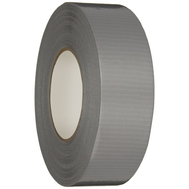 Cinta adhesiva Nashua 398 plateada, muy resistente al agua, 72 mm x 55 m