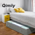 thumbnail image 6 of Qimiiy Foldable Under Bed Storage Bins with Lid, Clothes & Quilt Organizers and Storage Cubes, Heavy-Duty Organizing Containers for Closet, Bedroom, Dorm and Office, 6 of 6