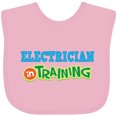 thumbnail image 3 of Inktastic Electrician in Training Boys or Girls Baby Bib, 3 of 4