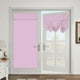 thumbnail image 1 of Cortinas para puertas francesas, cortinas opacas, térmicas, individuales, con cinta adhesiva, para ventanas pequeñas, 26 x 40 pulgadas, 1 panel, 1 of 3