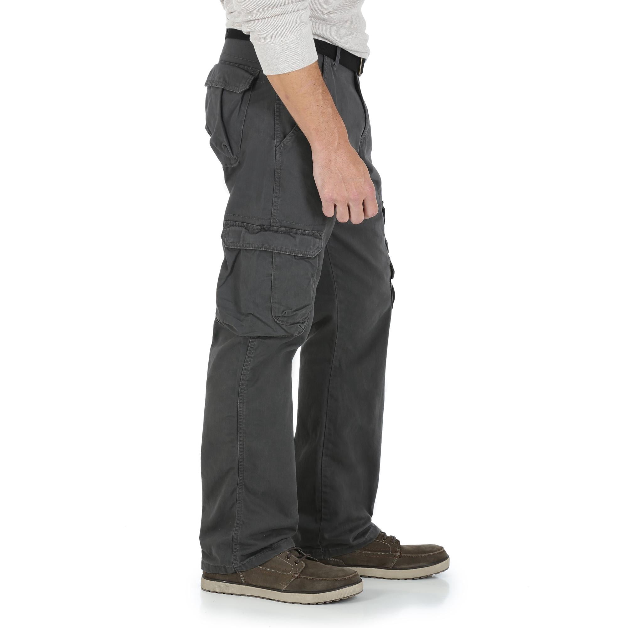 Wrangler Men's Belted Twill Cargo Pant – Loose Fit
