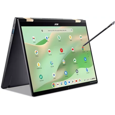 Acer Chromebook Spin 714 CP714-2WN-74R0 Laptop | Intel Evo | Intel Core i7-1355U | 14" 2560x1600 IPS Touch Display | 8GB LPDDR4X | 256GB SSD | Wi-Fi 6E | QHD MIPI Webcam | Backlit Keyboard | Chrome OS