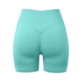 thumbnail image 4 of Hienoo Women's High Rise Athletic Shorts Stretch Seamless Workout Gym Shorts, Sizes XS-XL, 4 of 4