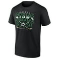 thumbnail image 2 of Men's Black Dallas Stars Retro Cross Sticks T-Shirt, 2 of 4