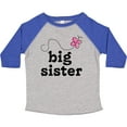 thumbnail image 3 of Inktastic Big Sister Butterfly Announcement Girls Toddler T-Shirt, 3 of 5