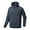 Dark Blue, variant on SCSAlgin Men's Fleece Jackets Full Zip Lightweight Jacket Casual Soft Warm Coats with Pockets