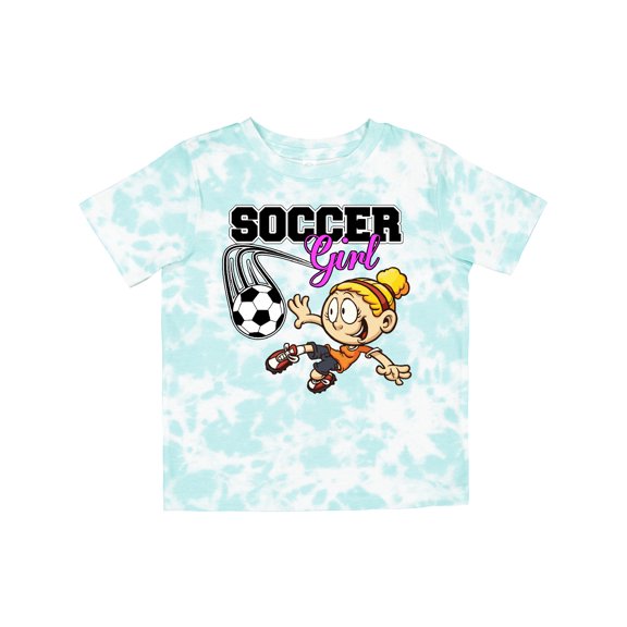 Inktastic Soccer Girl Girls Toddler T-Shirt