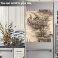thumbnail image 5 of Retro Farmhouse Dishwasher Door Cover Reusable Trimmable Kitchen Fridge Front Decal Magnetic Home Refrigerator Magnet Decal Panels 20"Wx26"H Home Decor, 5 of 5
