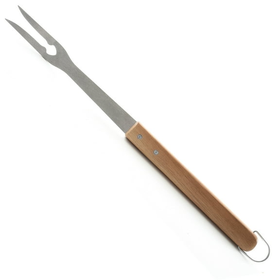 Norpro BBQ Fork with Acacia Handle, 19-Inch