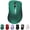 darkgreen, variant on Wireless Mouse, 2.4GHz with USB Receiver, 1200 DPI Optical Tracking, 5 Buttons,Ambidextrous PC/Mac/Laptop -Purple
