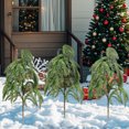 thumbnail image 2 of 3 Pcs Artificial Pine Branches Green Plants Pine Needles DIY Accessories for Garland Wreath Christmas and Home Garden Decor (24 inches, Green-a), 2 of 15