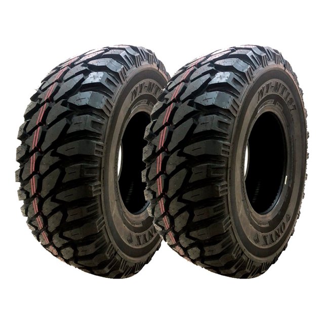 PAQUETE DE 2 LLANTAS ONYX NY-MT187 235/75R15 LT 6PR 101Q