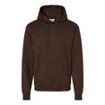 thumbnail image 1 of Champion Mens Powerblend Hooded Sweatshirt, 2XL, Chocolate Brown, 1 of 3