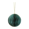 thumbnail image 1 of Hanging Honeycomb Paper Ornaments Christmas Tree Decorations Tissue Paper Party Christmas, 1 of 8