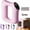 Pink, variant on Lethargic Multifunctional Full Body Fascia Ring Electric Massage Belt 3-in-1, 8-Speed Vibration Levels, Body Shaping Waist Belt with Deep Percussion Massage, Type-C Rechargeable