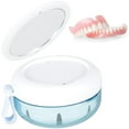 thumbnail image 3 of Boîte à Dentier Réutilisable Portable en Silicone Durable avec Trous d'Évent, Mini Boîte de Rangement Étanche Premium pour Maison Voyage Bureau, 3 of 8