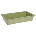 thumbnail image 3 of HUBERT® Cold Food Bar Pan Full SizeWillow Green Melamine - 20 3/4 L x 12 3/4 W x 4" H, 3 of 5