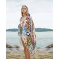 thumbnail image 2 of Boho Floral Beach Towels Oversized Super Absorbent, Bohemia Colorful Mandalas Botanical Flower Lightweight Bath Towel Quick Dry Sets For Bathroom/Pool/Rv Camping/Beach Play/Gym Room/Picnic 30"x60", 2 of 8