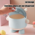 thumbnail image 6 of YIMWNYI Desktop Trash Can, Cute Storage Bucket, Clutter Organizer, Fun Decorative Waste Bin, Compact Design for Home Office, Unique Shape, Durable Plastic, Easy to Clean, 6 of 6