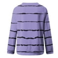 thumbnail image 4 of WRKEKC Chandail en Molleton Mode Tendance pour Femmes, Chandail à Manches Longues Col Rond avec Motifs Uniques pour Style Décontracté Mode Urbaine Violet P, 4 of 5